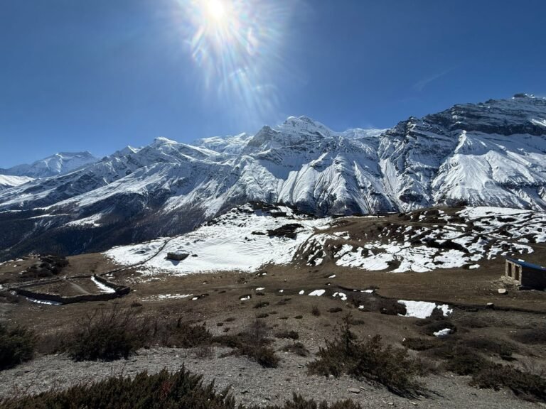 Annapurna circuit trek